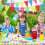Rainbow Pennant Banner Nylon Garland 10ft 7