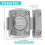 Rotary Bolt Latch Zinc Alloy 2 pcs 180 Switch 4