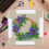 Plastic Square Embroidery Hoop Reusable Snap Frame 8