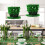 Shamrock Wreath Wire Garland St. Patrick's Day Decor 4