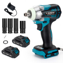 Impact Wrench Driver 2 Battery Charger 1000NM Cordless