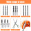 Electric Drill Bit Sharpener High-Hardness Cobalt Bit 8