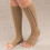 Compression socks open toe knee high 2