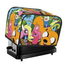 Adventure Time toaster cover 2-slice polyester