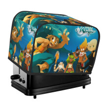 Wakfu toaster cover 2-slice polyester dust and fingerprint