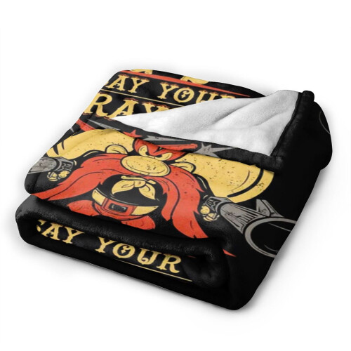 Yosemite Sam plush throw blanket 50x60 inches 1