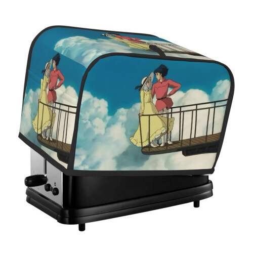 Howl's Moving Castle Toaster Cover 2-Slice Polyester
