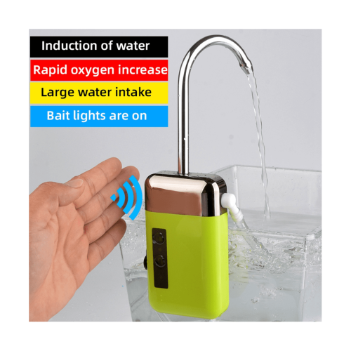 Smart Water Oxygen Pump with LED Light and USB Power 1
