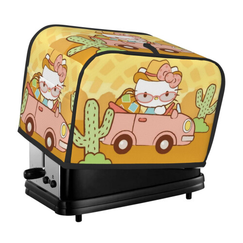 Hello Kitty toaster cover 2-slice polyester