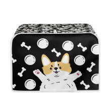 Toaster Cover for 2-Slice Toaster Oven Dust Protection