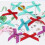 Christmas ribbon gift wrapping set 2 rolls 7