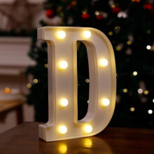 LED Letter Lights Battery Powered for Party Decor