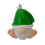 Gnome Ornament Resin Mini Dwarf Decorative 1 Piece 2