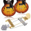 Guitar trapeze tailpiece adjustable metal 6-string 5
