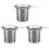 Stainless Steel Tea Infuser Mesh Strainer 3-Pack 1