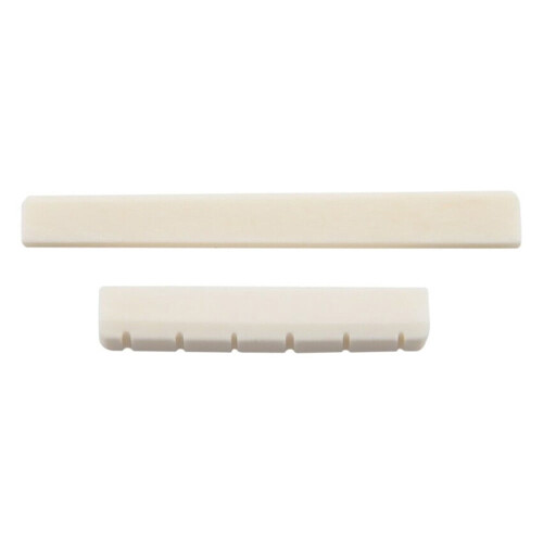 Guitar Saddle Nut White Cattle Bone 39 Inch 2