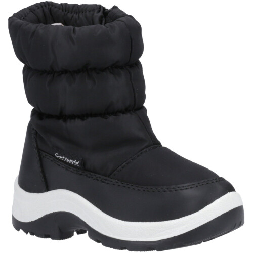 Cotswold (, ) Cotswold Tirely Textile Women's Black Wellington Boots