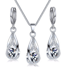 Women's Pendant Earrings and Necklace Set 1 Set