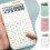 Solar Calculator with Large Display and Buttons 1pc 1
