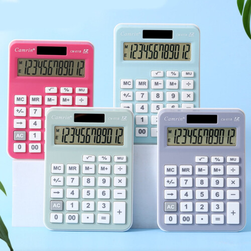 Scientific Calculator 12-Digit LCD Large Buttons