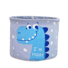 Fabric foldable cosmetic storage basket for women 1 piece