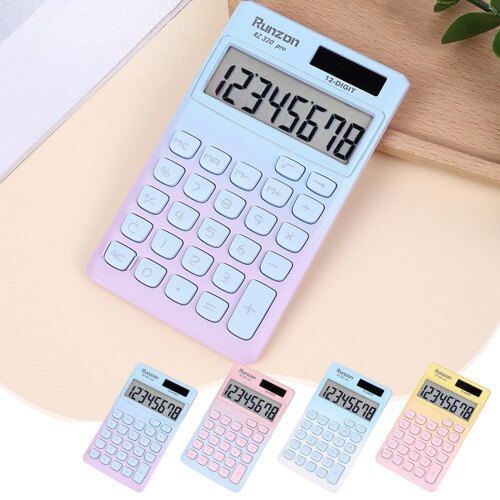 Solar Powered Calculator Large Display 1 Unit