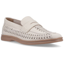 (, ) Hush Puppies Bowie Leather Men's Taupe Slim Fit Loafers