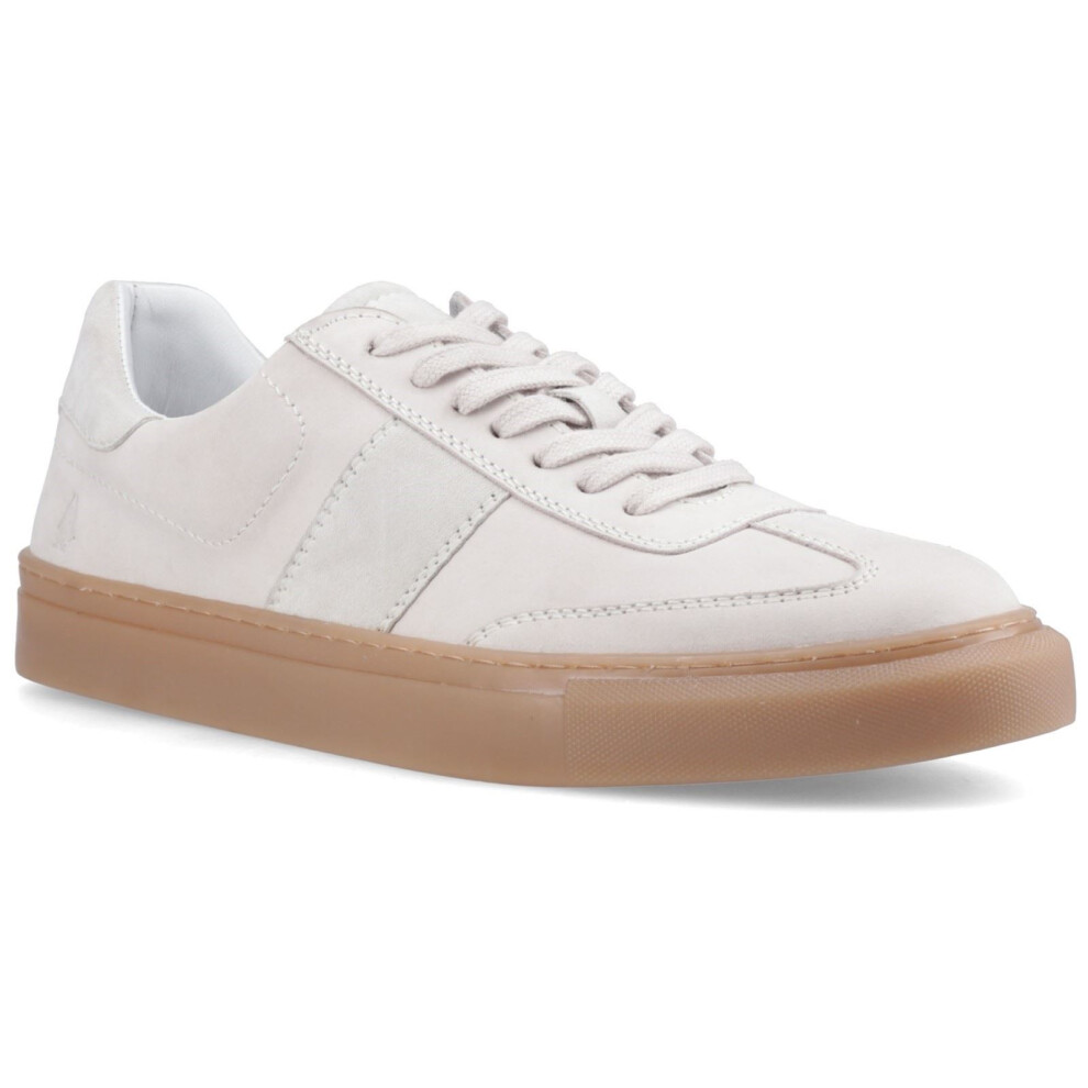 Hush Puppies (, ) Riley Suede Men's White Trainers