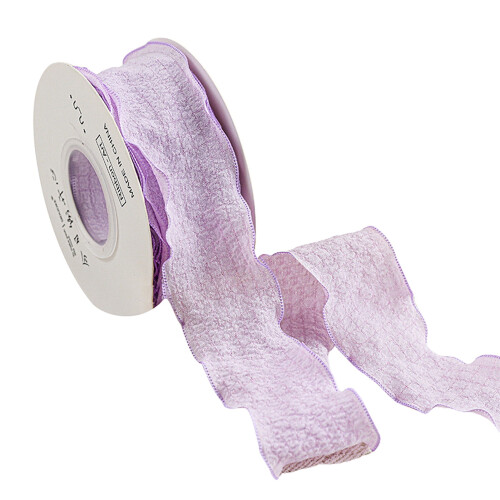 Homeer gift packing ribbon ruffle wavy edge 2.5 cm 1