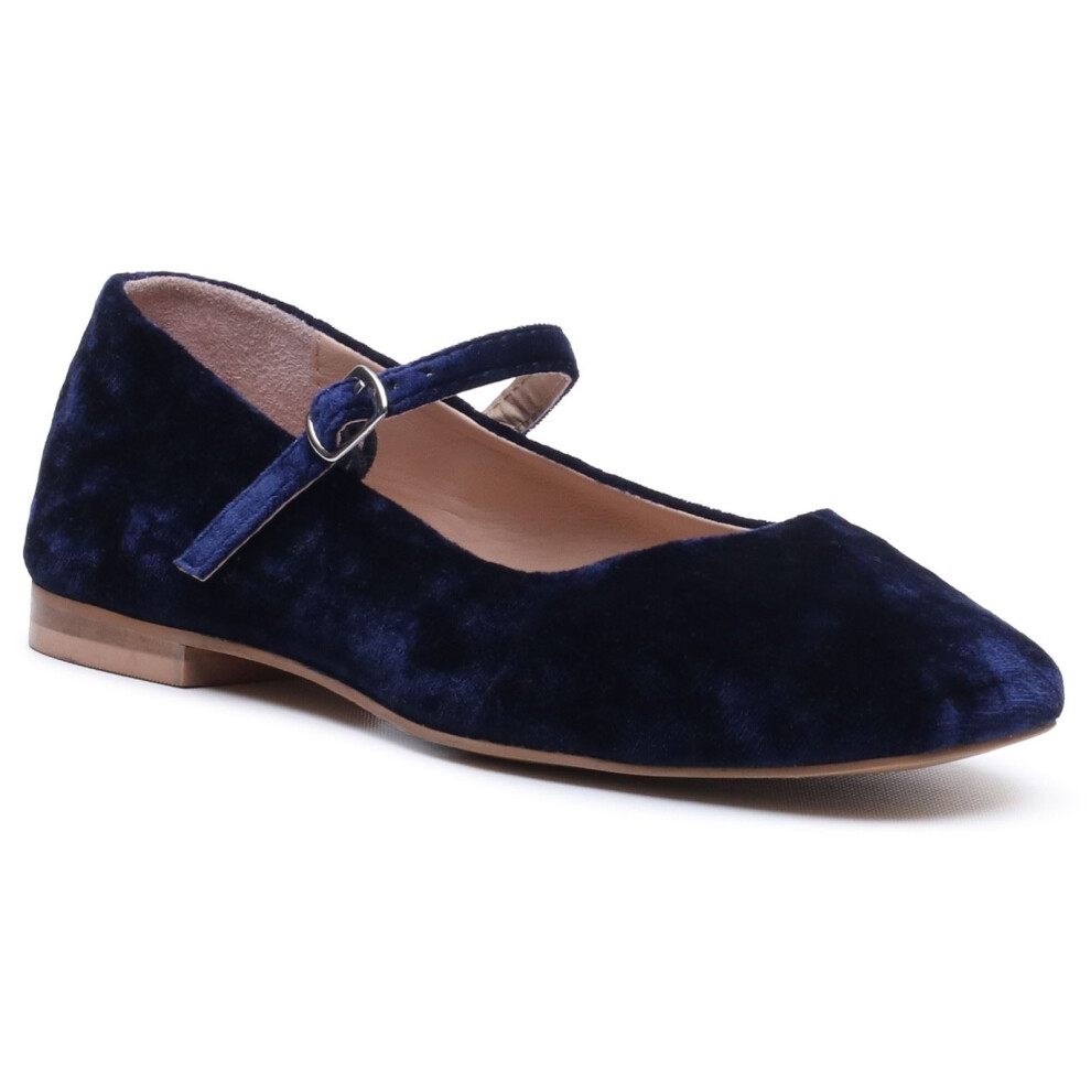 Hush Puppies (, ) Pasha Velvet Women's Navy Flats