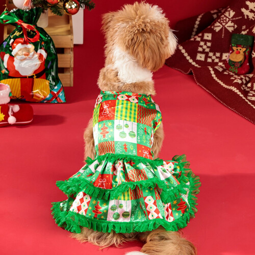 Jacenvly Fall and Christmas Decor for Pets with 4 Sizes