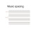 Music Notes Notebook Staff Tab Stave 5 Lines 7
