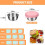 Stainless Steel Condiment Container 50ml 1pc 6