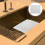 Rubber sink drying mat hollow 2 pcs 2