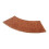 Bathtub Mat Brown Curved Shower Floor Mat 1 Pack 5