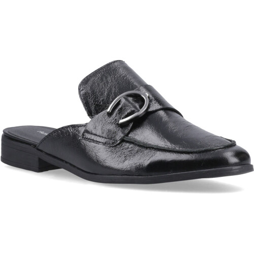 Hush Puppies (, ) Hush Puppies Calla Leather Women's Black Mules