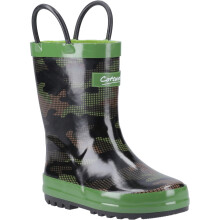 (, ) Cotswold Puddle Rubber Kid's Camouflage Wellington Boots