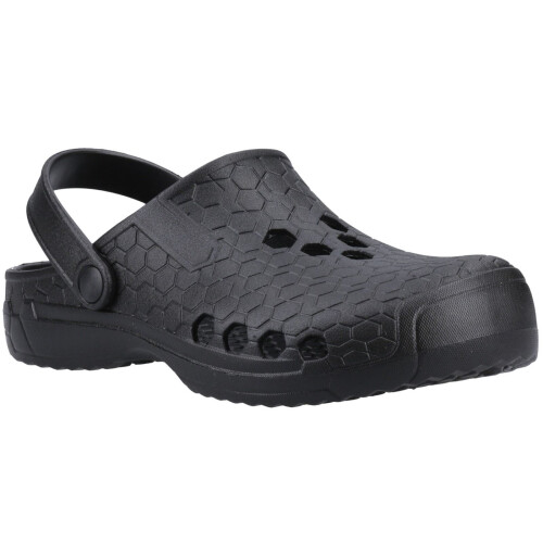 Cotswold (, ) Cotswold Uley EVA Black Clogs
