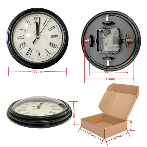 Quartz Clock Movement Replacement Plastic Metal 2