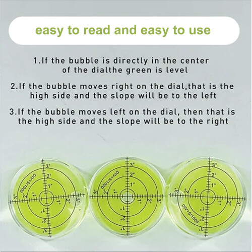Bubble Level with Clear Scale for Golf and General Use 1