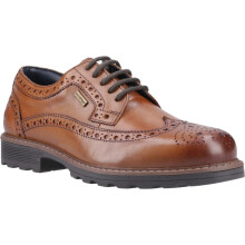 (, ) Cotswold Ramsden Leather Men's Tan Brogues Shoes