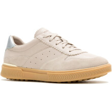 (, ) Hush Puppies Mae Leather Women's Taupe Trainers