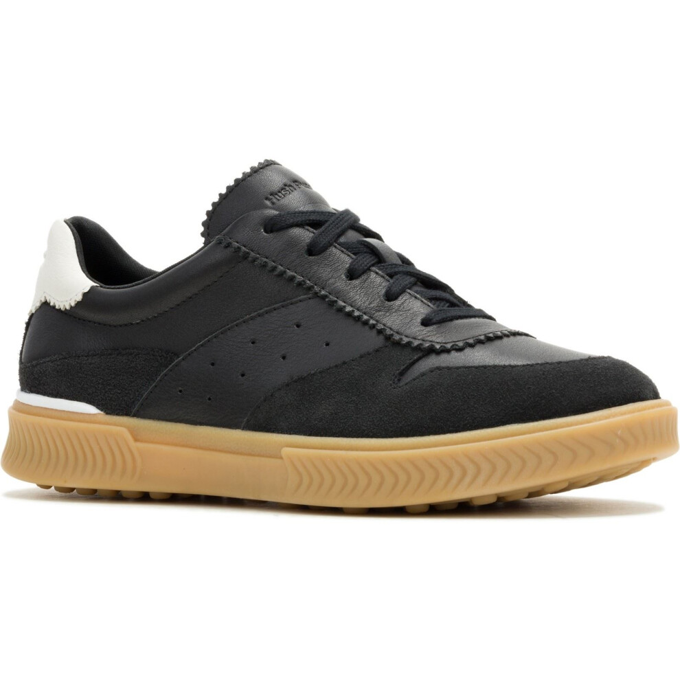 Hush Puppies (, ) Mae Leather Women's Black Trainers