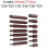 GLFSIL Torx Screwdriver Bits Hex Shank 30mm 75mm T20-T55 6