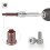 GLFSIL Torx Screwdriver Bits Hex Shank 30mm 75mm T20-T55 7