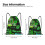 Rick and Morty drawstring bag unisex small 4