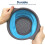 Collapsible Colander Set Heat-Resistant 3-Piece Blue 3