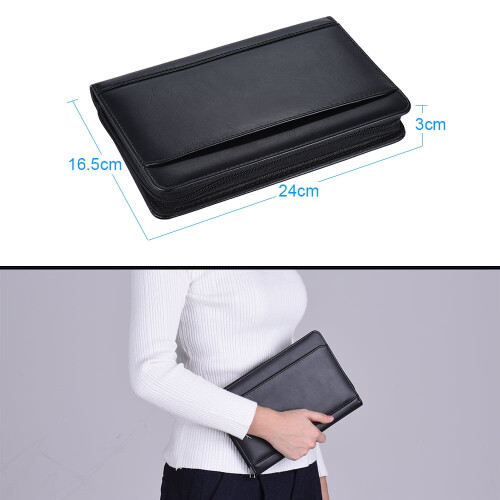 MABOTO portable portfolio folder PU leather with card 1