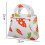 Easter candy bag clear print carrot rabbit pattern 1 set 2