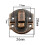 Wood Jewelry Box Hasp Clasp Set 5 pcs 2
